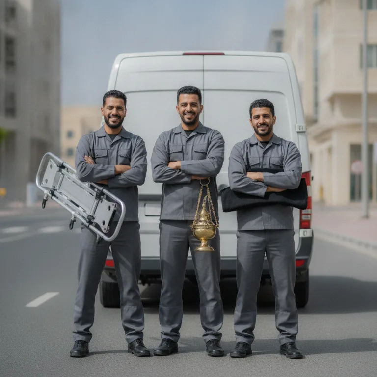 مكتب دفن الموتى فريق في كلباء